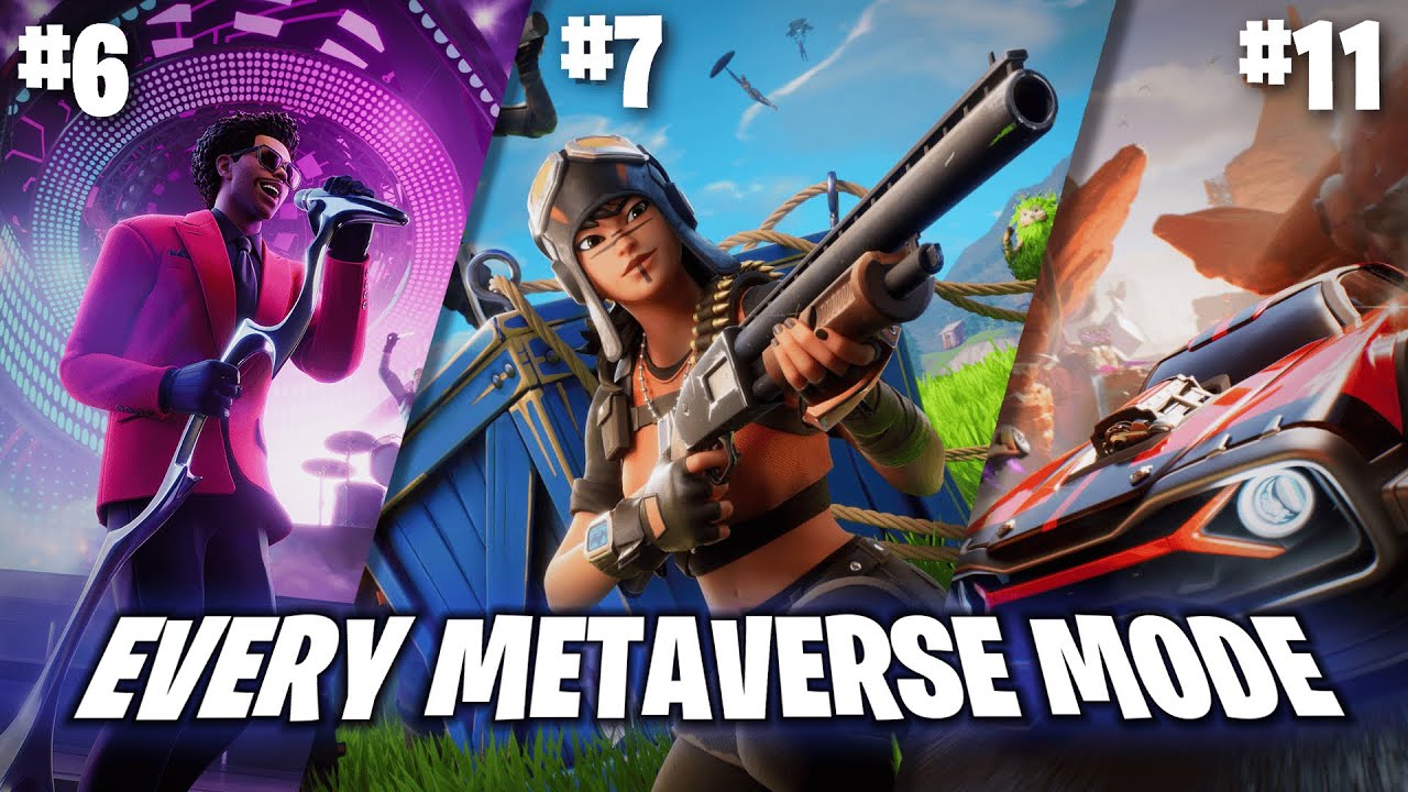 I Ranked EVERY METAVERSE Mode in Fortnite from WORST to BEST