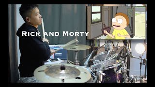 Rick and Morty - Mr. Meeseeks intro with Drums