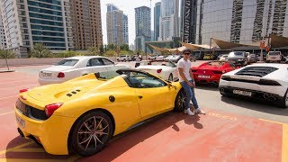 ТЕСТ-драйв Ferrari California. Самый большой автопарк в Дубай LuxuryPlusCar