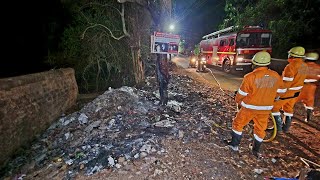 Mango Tree Catches Fires As Someone Had Burnt Garbage There | Cunchelim Mapusa