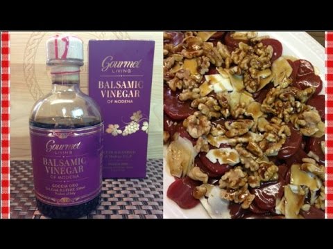 Gourmet Living Balsamic Vinegar ~ Product Share and Recipe!