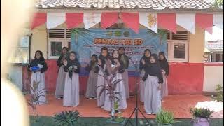 Juara 1 tingkat kecamatan, kosidah rebana UPTD SDN 3 Lamarantarung, lagu perdamaian