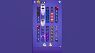 Kitty Sort: Twisted Tails Level 48 | Funny Games