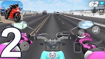 Motor Speed Traffic 3D Gameplay Walkthrough Part 2 (iOS, Android)
