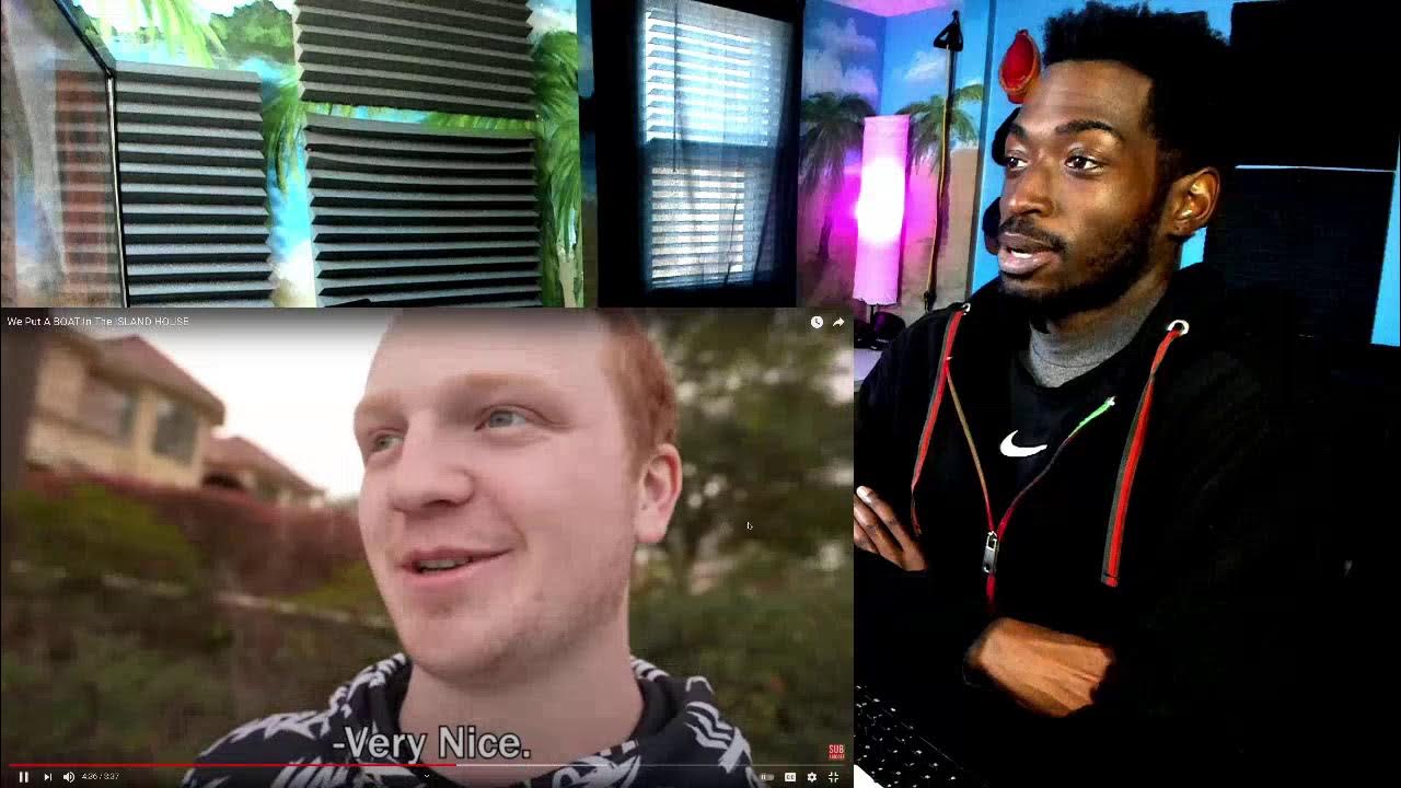 reacting to Reacting to Unspeakable 2.0 We Put A BOAT In The ISLAND