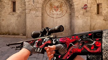 CS2 AWP | Duality - Skin showcase all floats [4K60FPS]