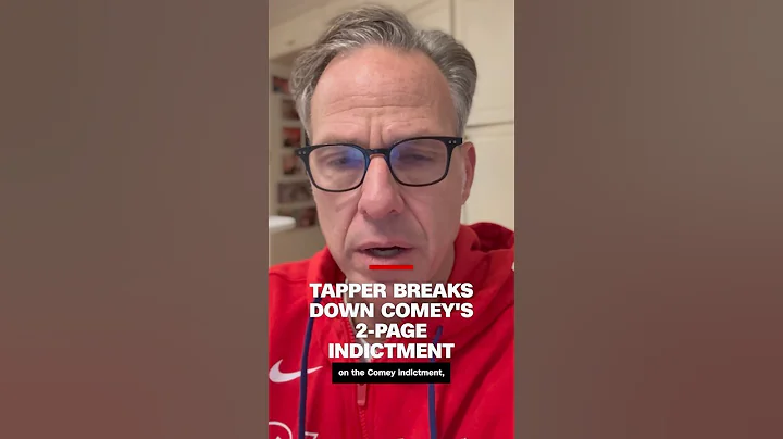 Jake Tapper breaks down Comey's 2-page indictment