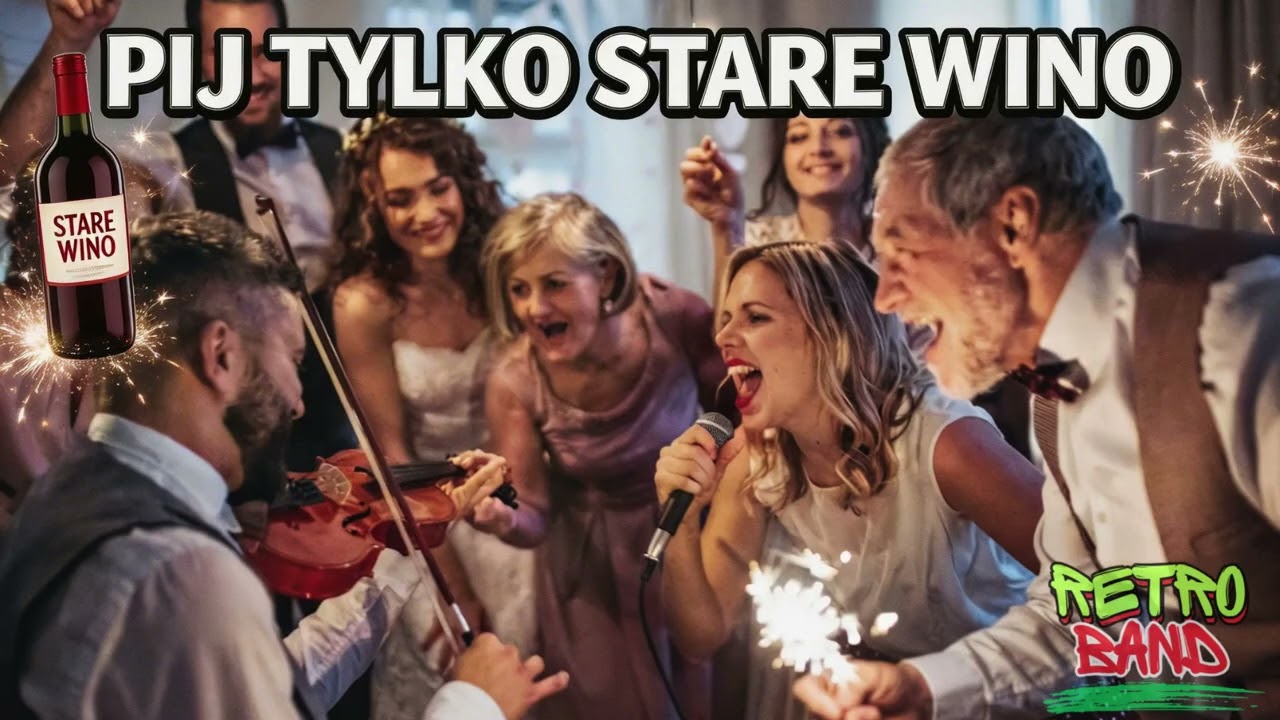 Pij tylko stare wino ... 🎶  Retro Band - Używaj pókiś młody , używaj póki czas 💃🕺