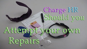fitbit charge hr should you attempt your own repairs?
