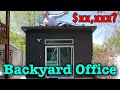I Built A Work From Home Office Shed In My Backyard! | (Total Cost Revealed)