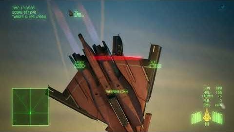 Ace Combat 7: CFA-44 Vs ADF-11F & X-02S (Ace Difficulty)
