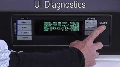 How to Service Diagnostics on Maytag MAT20-PR/PD 1