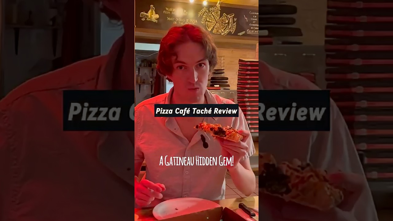 Pizza Café Taché - Ottawa/Gatineau Pizza Review (Full Video on Channel!)
