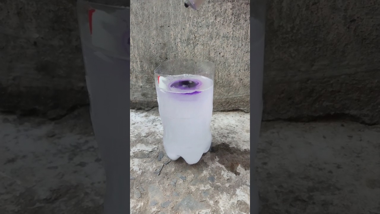 nacl experiment with different materials  expremant 
