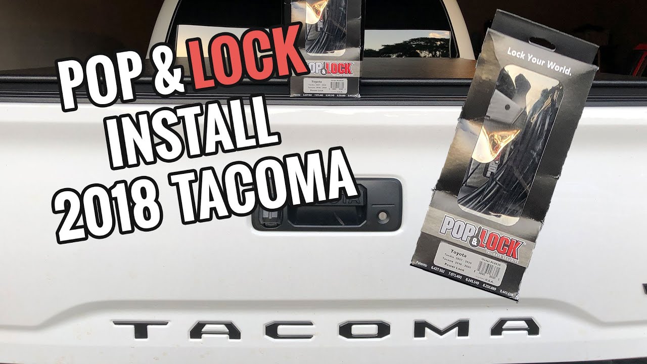 2018 Toyota Pop & Lock Install Fits 3rd Gen 2016+