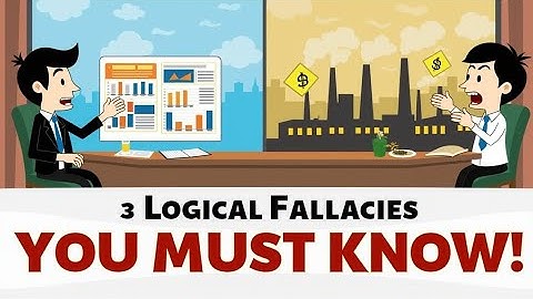 3 Logical Fallacies that you must know  | Amin