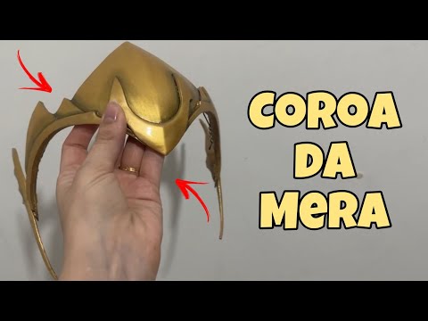 Fiz a Coroa da Mera para Cosplay! - DIY