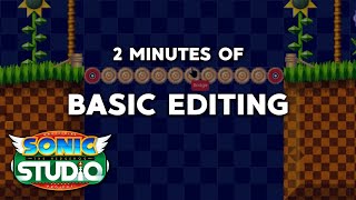 [TWITTER ARCHIVE 9] 2 Minutes Of Basic Editing - Sonic Studio (fan game)