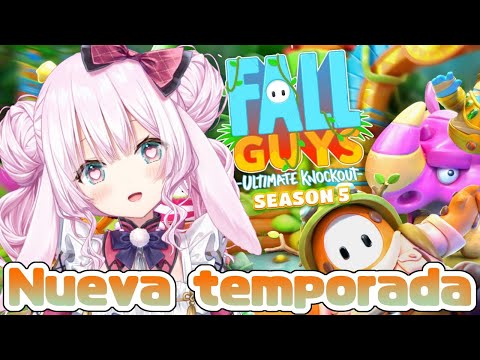 【FallGuys】Nueva temporada!Vamos!/新シーズンきてた！【ツキトハナ/HanaTsukito/WACTOR】