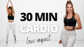 30 Min Low Impact Cardio / Knee Friendly, All Standing Cardio Workout To Lose Weight
