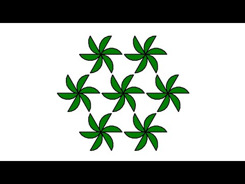 Simple Python Turtle Graphic and Code: Multiple Fans - YouTube