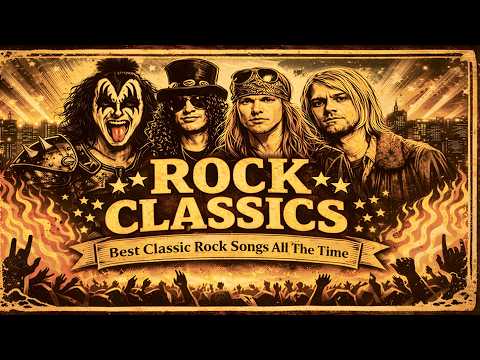 Best Classic Rock Songs Ever 🤘Guns N' Roses, Metallica, Nirvana