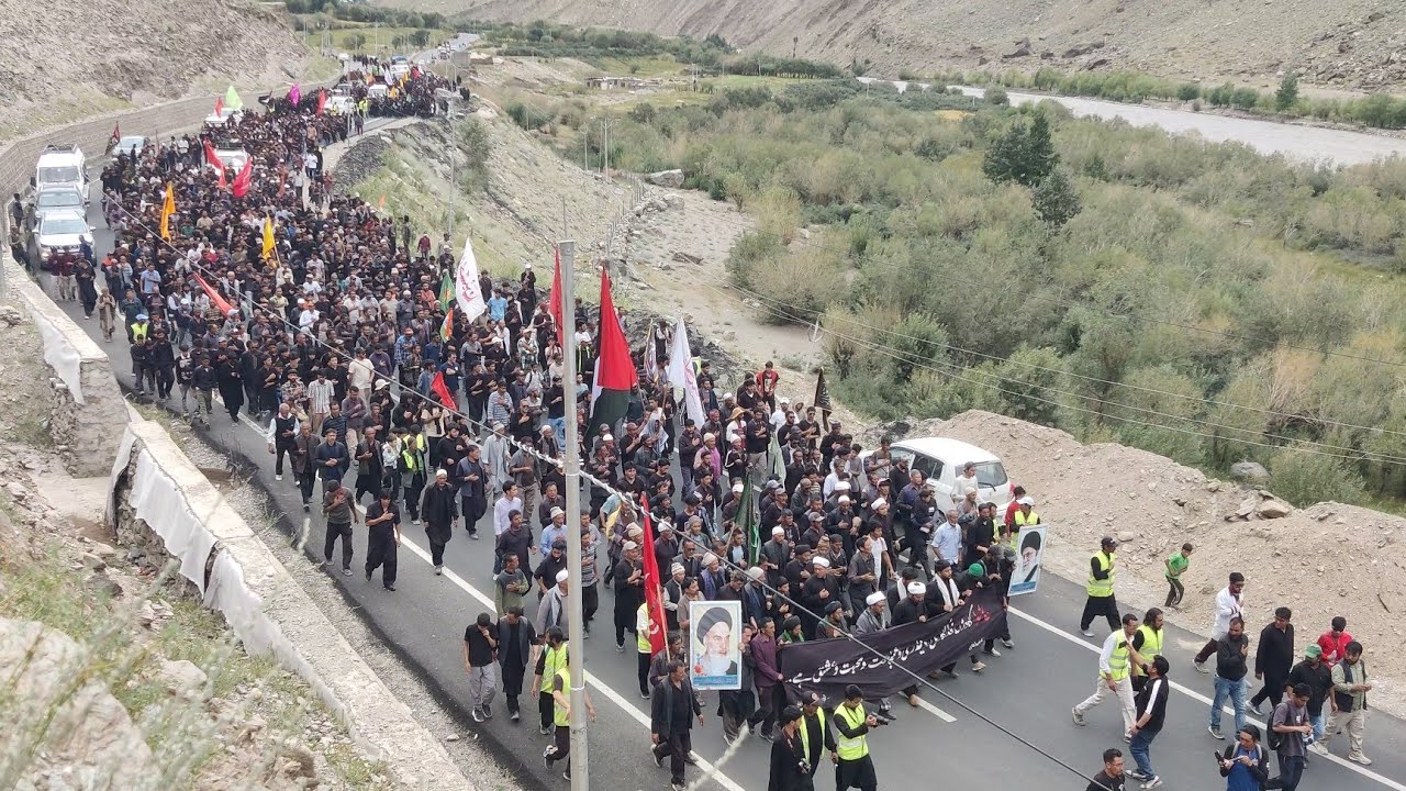Arbaeen Walk 2025 | Reached Karpokhar Sankoo | Kargil | ASZ | Safar e Ishq e Hussain