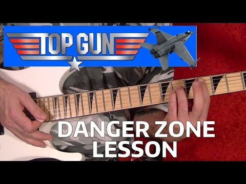 top-gun-theme---danger-zone---guitar-lesson---kenny-loggins