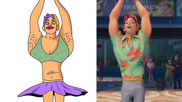 Kpop Demon Hunters - Soda Pop Funny Drawing Meme | Saja Boys | Huntrix Soda Pop Memes 