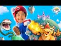 Ryan as The Super Mario Bros playing Super Nintendo Games In Real Life! image