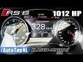 AUDI RS6 KLASEN 1012HP 0-328km/h ACCELERATION & TOP SPEED by AutoTopNL