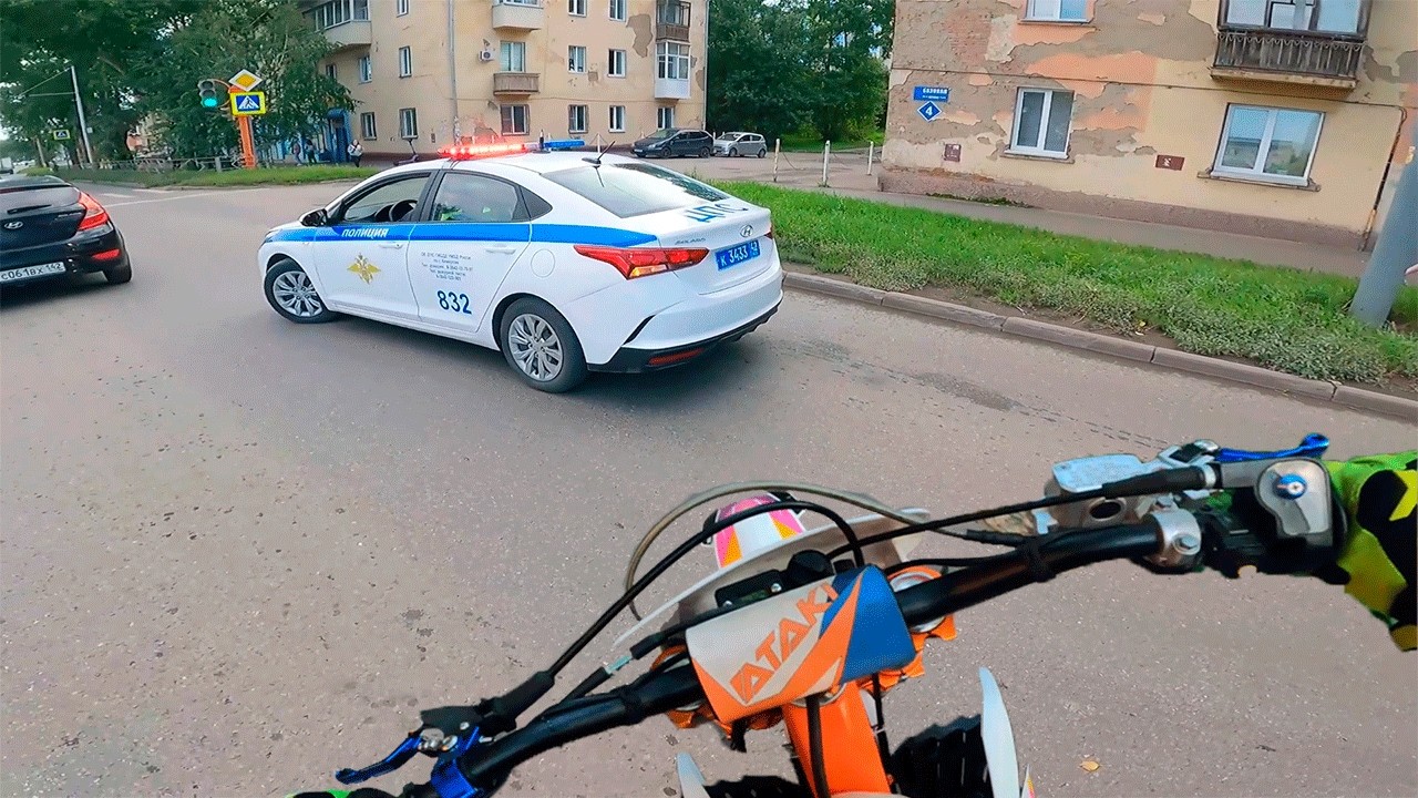 ТОП лучших *УХОДОВ* от ДПС! 86 часть! / Погони ДПС за мотоциклами 2025!