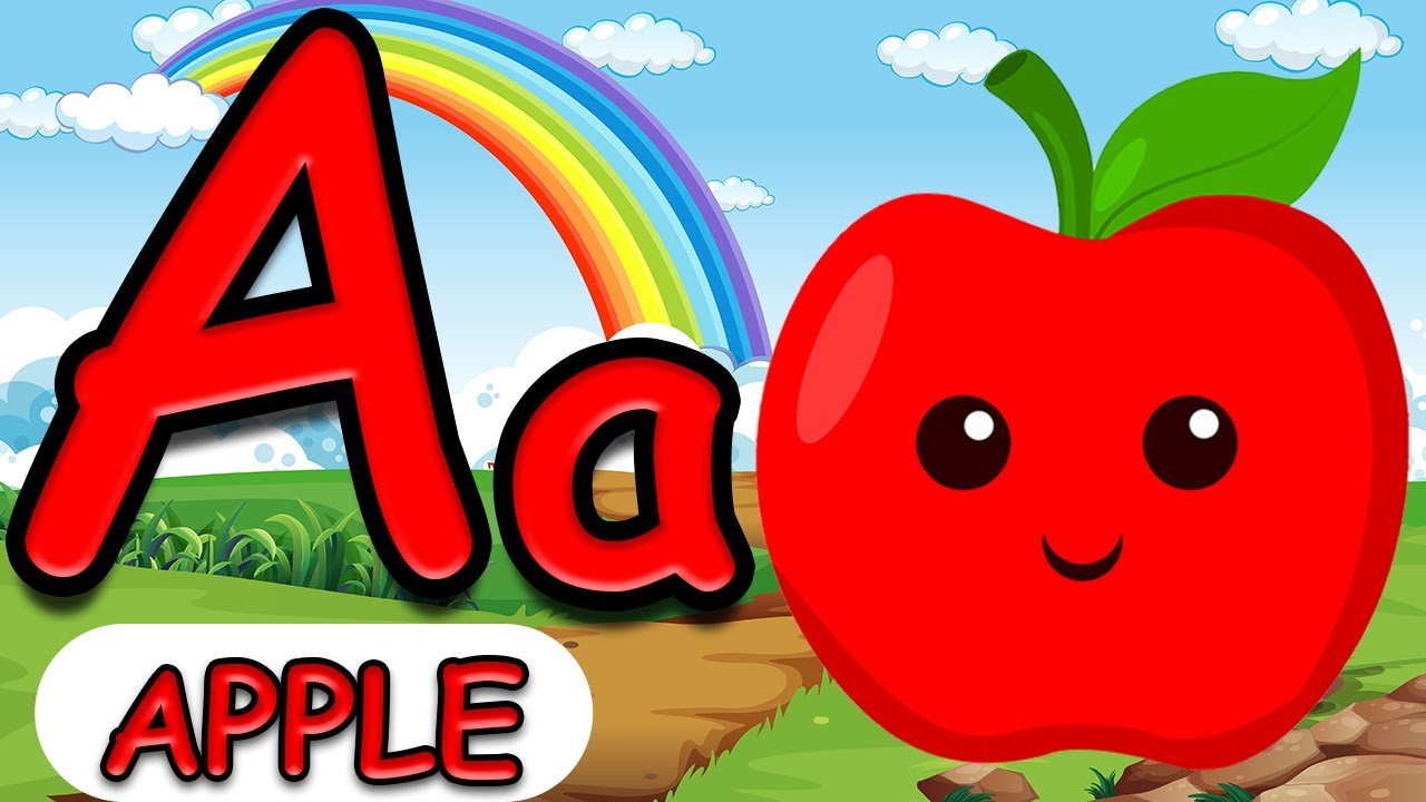 Phonics Song with TWO Words - A For Apple - ABC Alphabet Songs with ...
