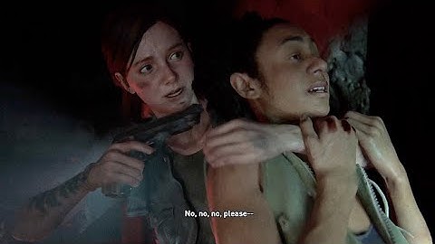 Ellie Goes Crazy And Kills Nora Last Of Us 2