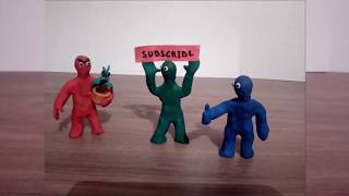 Stop Motion Plastilina -  No peleen - Pacmanadas