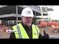 Jlg customer story miron construction at the new oshkosh corporation headquarters