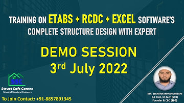 NEW BATCH ETABS+RCDC+EXCEL I BATCH-09