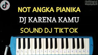Not Pianika DJ Karena Kamu Aku Rela Menunggu - DJ Tiktok ( Tamasonic ) | Pianika Kuy