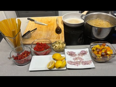 Olivia's prepares creamy Linguine with Clams, Chicken Rustica