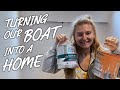 Building a Floating Home | Bed, Walls and Paint Update | Narrowboat Conversion | BOATLIFE