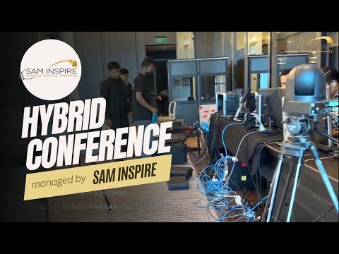 Hybrid Conference set up at Rosewood Hotel Phnom Penh by Sam Inspire Cambodia