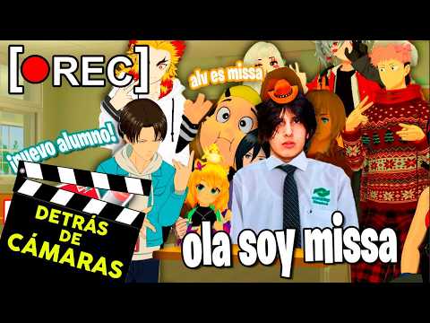 DETRÁS de CÁMARAS de Escuelita Ackerman con Levi 12 ft. MissaSinfonia 🎞️ | VRCHAT