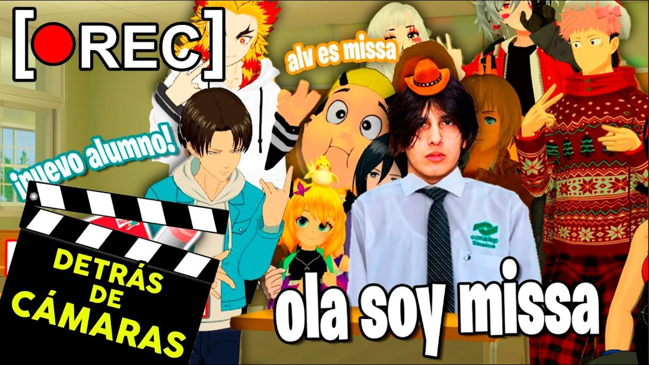 DETRÁS de CÁMARAS de Escuelita Ackerman con Levi 12 ft. MissaSinfonia 🎞️ | VRCHAT