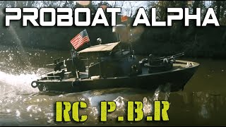 Proboat Alpha patrol boat US NAVY P.B.R