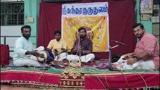 Thani Avarthanam || Aathi talam || Valangaiman T Mohan Raj and Madurai S Muthu Kumaran @ MS sabha
