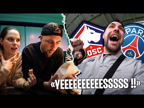 Direction Lille vs PSG en full vip (c’était incroyable)