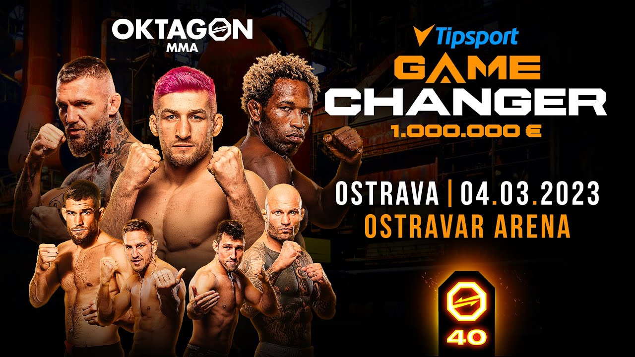 €1 million Tipsport Gamechanger welterweight tournament begins at OKTAGON 40