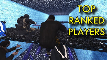 Krispy VS. TOP RANKED PLAYERS | Cod4 Deathrun Racing on Zsever