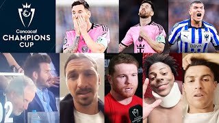 Famous Reaction On Messi get Knockout From CONCACAF Champion | Inter Miami Vs Monterrey 1-3 Reaction