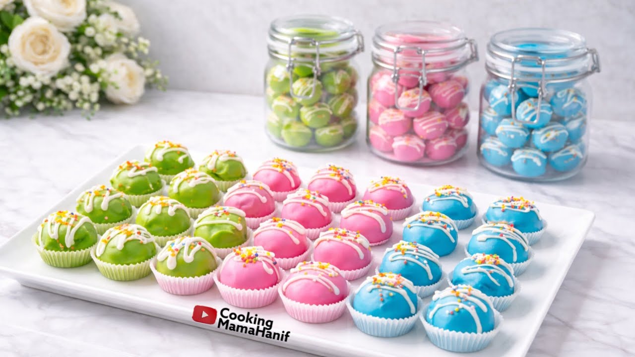 KUE LEBARAN FAVORIT BOCIL‼️Hanya 3 Bahan Tanpa oven Tanpa Mixer‼️#kukerlebaran 